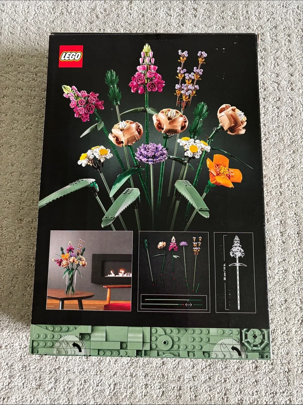 Lego Botanical Collection Flower Bouquet (10280) 756 Pieces